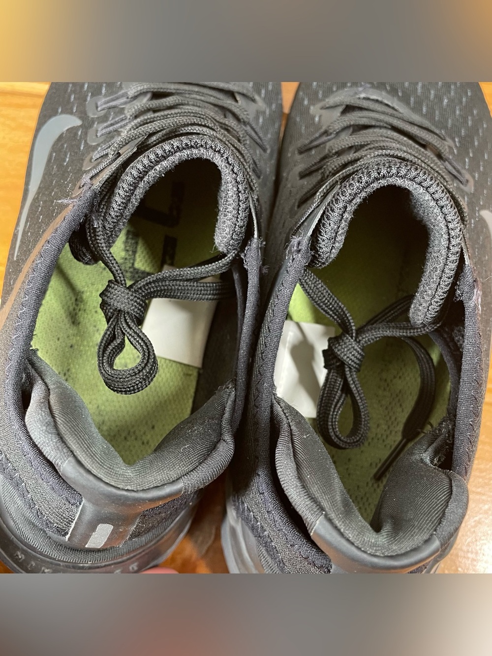 Nike Free RN 2018 Men's Size 9 Triple Black Running Shoes Sneakers 942836-002 - Picture 10 of 16